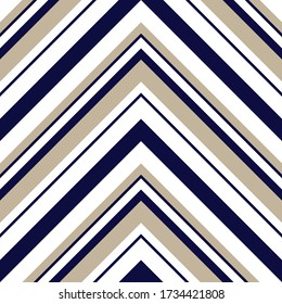 Brown Taupe Chevron diagonal striped seamless pattern background suitable for fashion textiles, graphics
