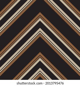 Marrón Taupe Chevron diagonal rayado fondo de patrón sin costura adecuado para textiles de moda, gráficos