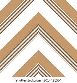 Marrón Taupe Chevron diagonal rayado fondo de patrón sin costura adecuado para textiles de moda, gráficos