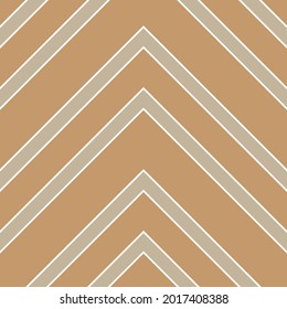 Brown Taupe Chevron diagonal striped seamless pattern background suitable for fashion textiles, graphics