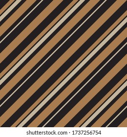 Brown Taupe diagonal striped seamless pattern background suitable for fashion textiles, graphics