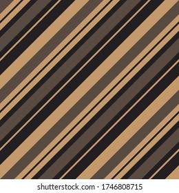 Brown Taupe diagonal striped seamless pattern background suitable for fashion textiles, graphics