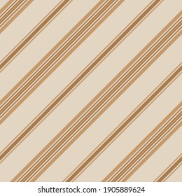 Brown Taupe diagonal striped seamless pattern background suitable for fashion textiles, graphics