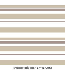 Brown Taupe Horizontal striped seamless pattern background suitable for fashion textiles, graphics