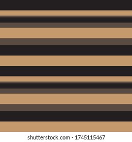 Brown Taupe Horizontal striped seamless pattern background suitable for fashion textiles, graphics