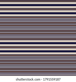 Brown Taupe Horizontal striped seamless pattern background suitable for fashion textiles, graphics