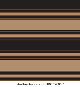 Brown Taupe Horizontal striped seamless pattern background suitable for fashion textiles, graphics