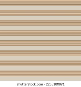 Marrón Taupe Horizontal rayado fondo de patrón sin soldadura adecuado para textiles de moda, gráficos