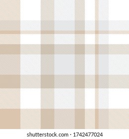 Brown taupe Plaid, tartan seamless pattern suitable for fashion textiles and graphics