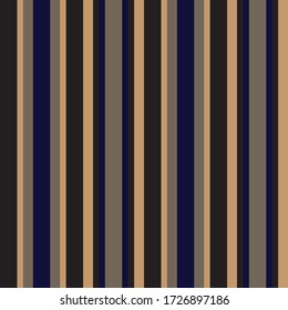 Brown Taupe vertical striped seamless pattern background suitable for fashion textiles, graphics