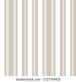 Brown Taupe vertical striped seamless pattern background suitable for fashion textiles, graphics