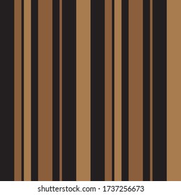 Brown Taupe vertical striped seamless pattern background suitable for fashion textiles, graphics