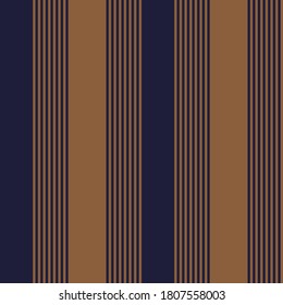 Brown Taupe vertical striped seamless pattern background suitable for fashion textiles, graphics