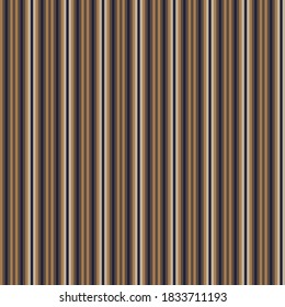 Brown Taupe vertical striped seamless pattern background suitable for fashion textiles, graphics