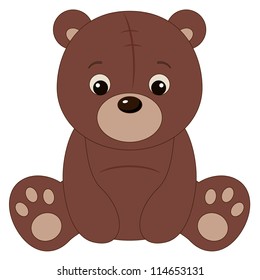 Brown teddy bear