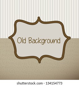 brown texture old background. vector illustration