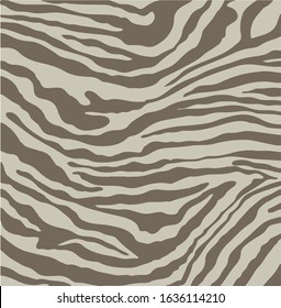 brown texture zebra print vector.