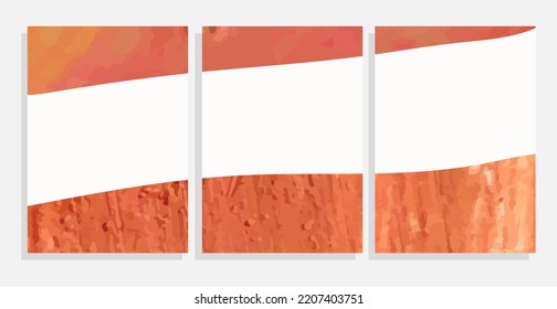 conjunto de fondo de textura marrón con espacio para texto