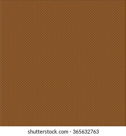 Brown textured pattern, eps 10. Simple stich texture. Vector stiched backdrop.