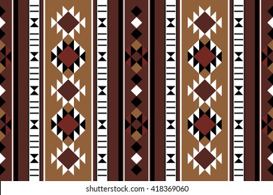 Brown Theme Middle Eastern Rug Pattern From The Arabian Gulf Region