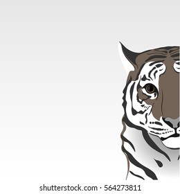 Brown tiger.