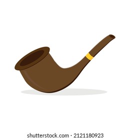 brown tobacco pipe, St. Patrick's day, leprechaun's tobacco pipe