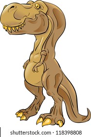 Brown T-Rex