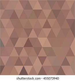 Brown triangle beautiful background