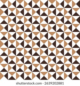 Brown Triangle Diamond Checker Pattern. Perfect for art and crafts, digital paper, fabric printing, textile printing, packaging, scrapbooking, gift wrap, background and more.
