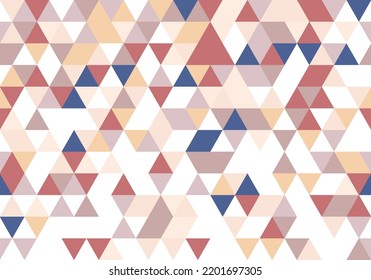Brown Triangle repeat pattern design decoration decorative seamless. seamless vector
