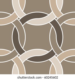 brown twisted rings pattern