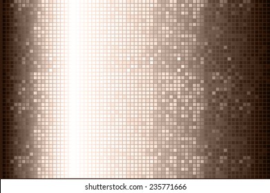 Brown Vector abstract design. pixels mosaic background computer graphic website and internet. 