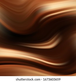 brown vector abstract wavy background