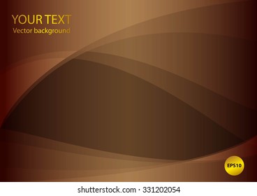 Brown Vector Background for cover brochure design