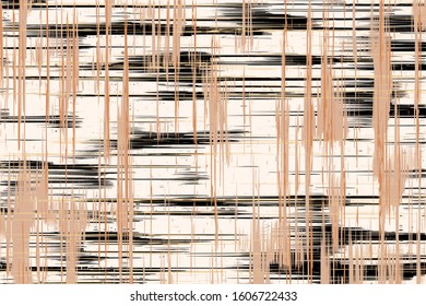 Brown vector background, grunge style, intersecting lines and scratches