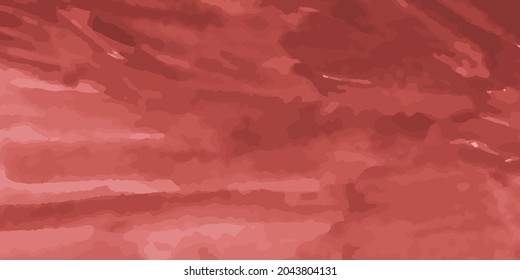 Brown vector background. Brown watercolor brush stroke. Vector element for design. Background, splash.
