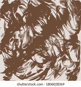Brown vector smooth pattern for your game or background