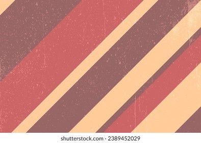 Brown Vintage Banner Background with Grunge Effect