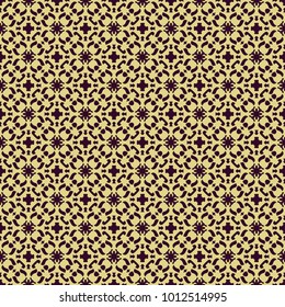 Brown Vintage pattern art design