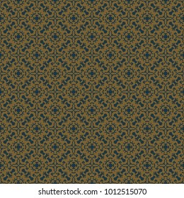 Brown Vintage pattern art design