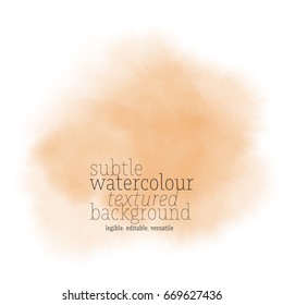 Brown Watercolor Splash