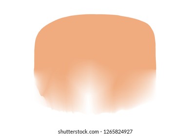 brown watercolor stains circles colors in concept digital painting, illustration brown colors soft in water color art paint style, water color brown pastel soft for background card banner advertising