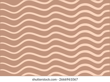 Brown wave line pattern background, social media, post design background, restaurant background, High resolution, social media background, vector, Landscape.
