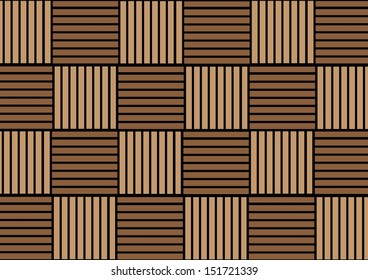 Brown Weave Texture. Vector
