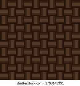 fondo geométrico plegado marrón.	