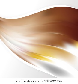 Brown and White Background Design Template Vector Illustration