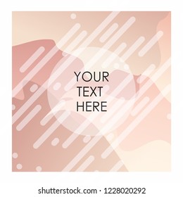 Brown and white pattern background vector