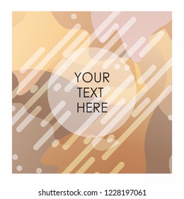 Brown and white pattern background vector