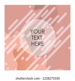 Brown and white pattern background vector