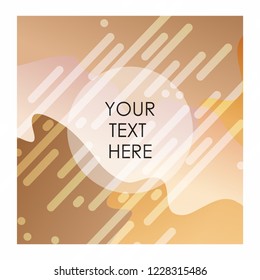 Brown and white pattern background vector